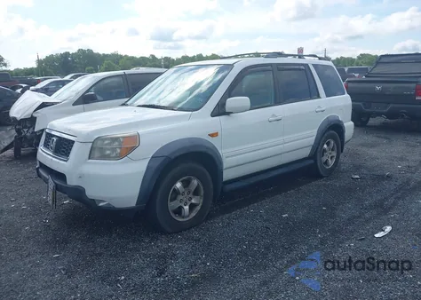 2007 Honda Pilot Ex-L from USA, damaged, VIN 2HKYF18707H532256
